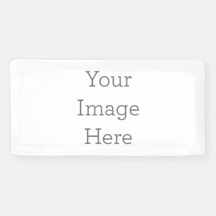 Create Your Own Custom Vinyl Banner, 2'x1' Banner