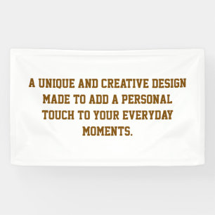 Create Your Own Custom Vinyl Banner, 3' x 5" Banne Banner