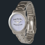 Create Your Own Custom Watch<br><div class="desc">Visit Home Decor Creator on Zazzle to shop our entire collection of fully customisable and easy-to-personalise home accessories! Products include bedding and throw pillows, bar tools and kitchenware, wall art and tabletop displays, custom clocks and more! You can choose from our original design templates or go all in and replace...</div>