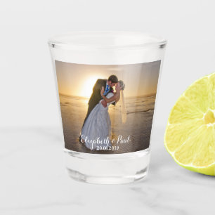 Create Your Own Custom Wedding Photo Shot Glass