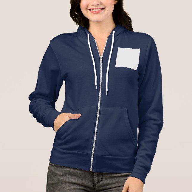 Create your own custom white  hoodie (Front)