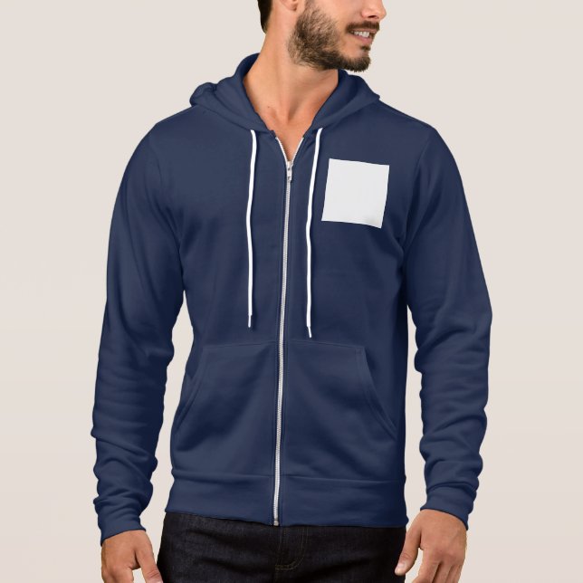 Create your own custom white  hoodie (Front)