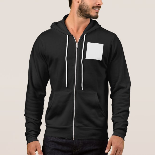 Create your own custom white  hoodie (Front)