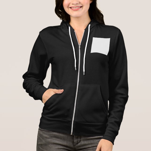 Create your own custom white  hoodie (Front)