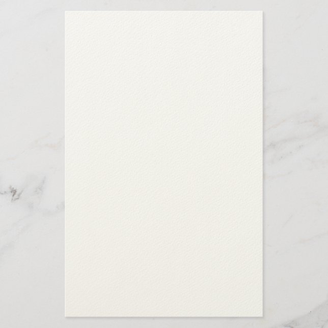 Create your own custom white  stationery (Front)
