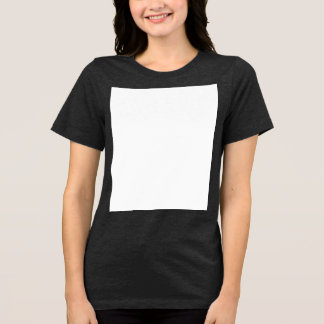 Create your own custom white Tri-Blend shirt