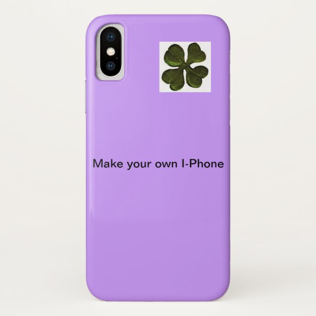 Create Your Own Customisable Case ! Violet (Back)