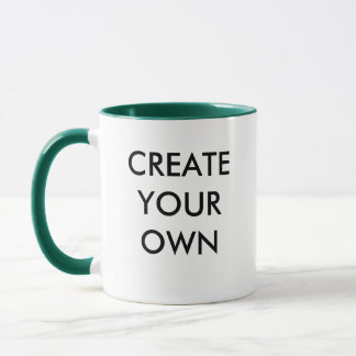 Create Your Own Customisable Combo Mug GREEN