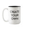 Create Your Own Customisable Two-Tone Mug BLUE