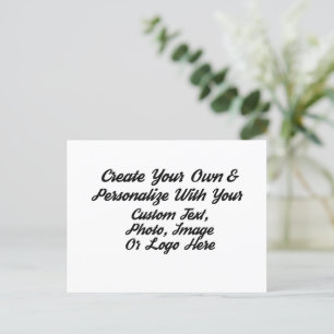 Create Your Own Customisable Unique Custom Mum Postcard