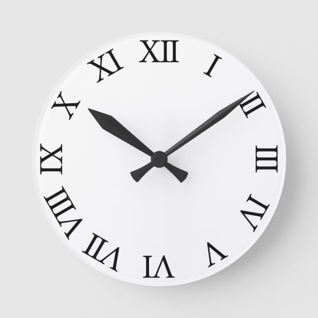 Create Your Own Customise 8" Wall Clock (Front)