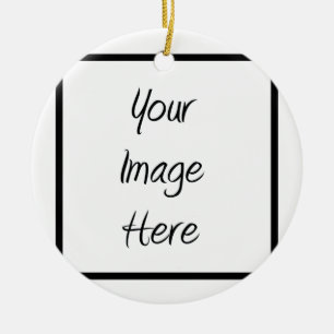 Create Your Own - Customise Blank Ceramic Tree Decoration