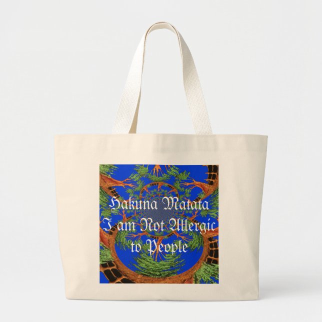 Create your own Customise Product Large Tote Bag (Front)
