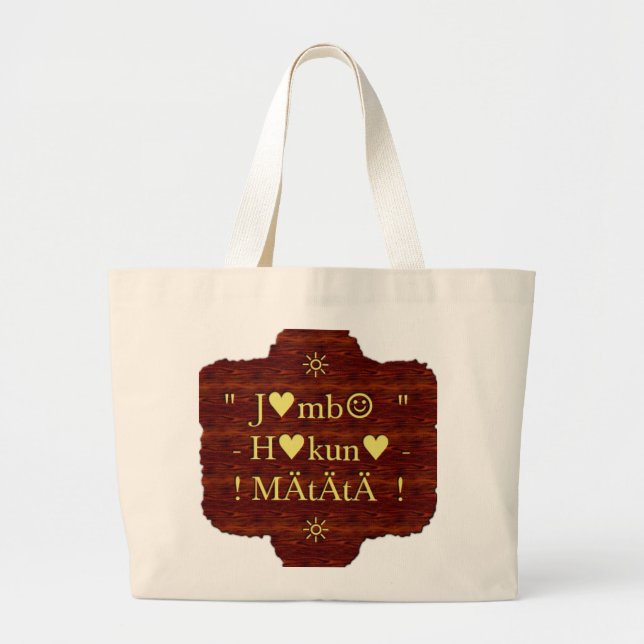 Create your own Customise Product Large Tote Bag (Front)