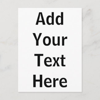 Create your own customise Rack Card