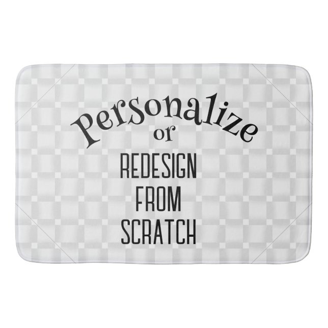 Create Your Own - Customise This Bath Mat (Front)