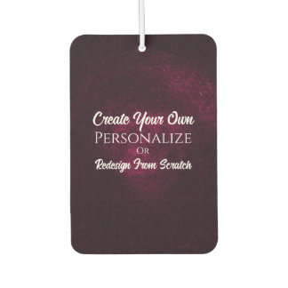 Create Your Own! Customise This Car Air Freshener