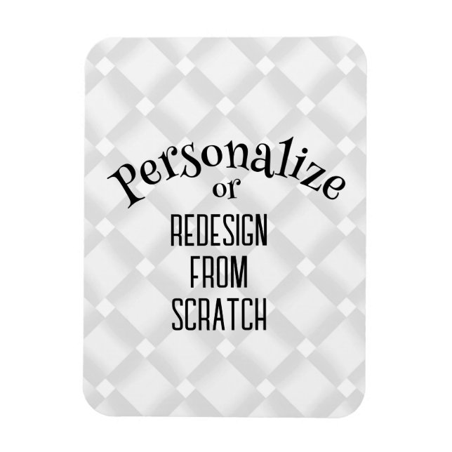 Create Your Own - Customise This Magnet (Vertical)