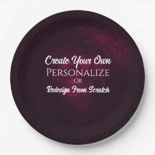 Create Your Own! Customise This Paper Plate
