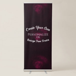 Create Your Own! Customise This Retractable Banner