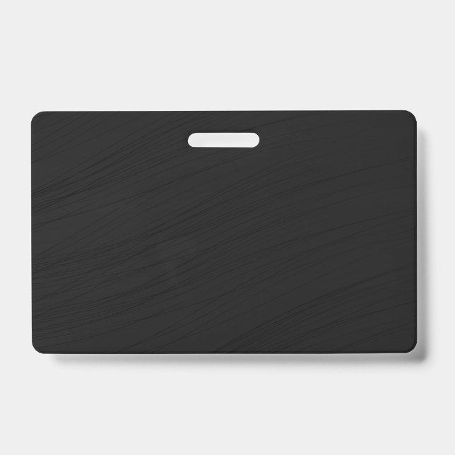 Create Your Own Customised Blank ID Badge (Front)