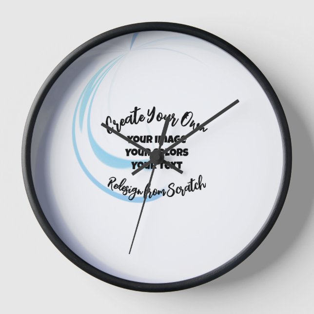 Create Your Own Customised Clock (Front)