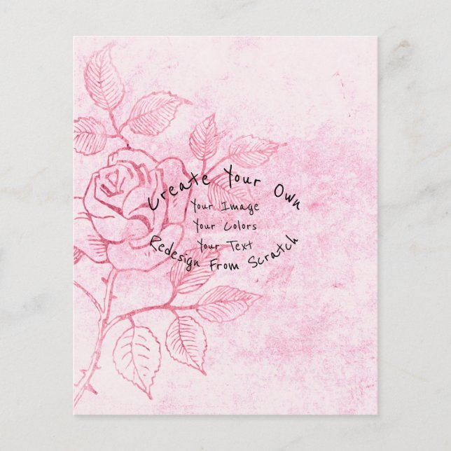 Create Your Own Customised Flyer (Front)