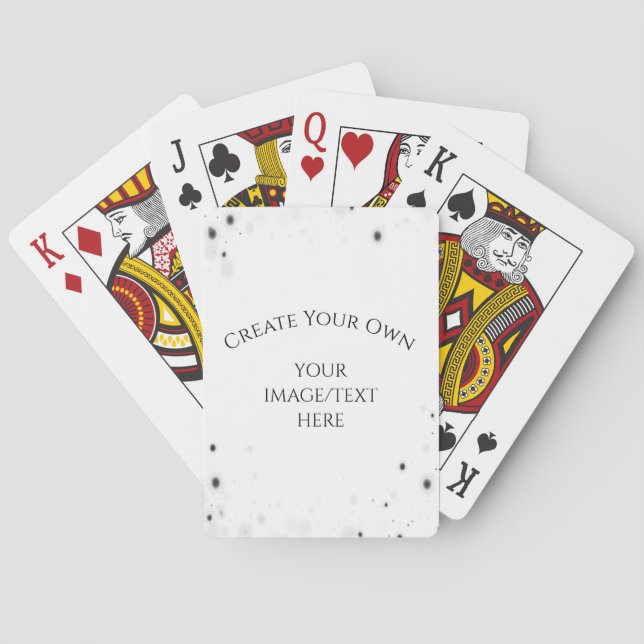 Create Your Own Customised High Quality Playing Cards (Back)
