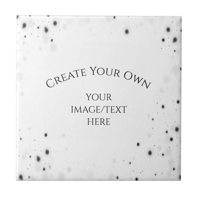 Create Your Own Customised High Quality Tile (Front)