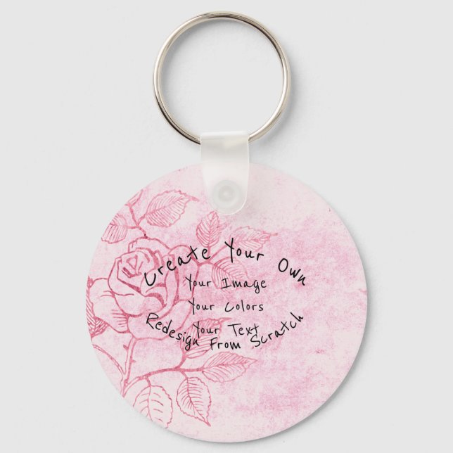 Create Your Own Customised Key Ring (Front)