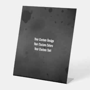 Create Your Own Customised Pedestal Sign