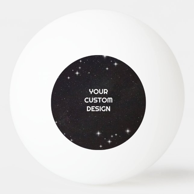 Create Your Own Customised Ping Pong Ball (Front)