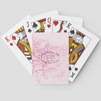 Create Your Own Customised Playing Cards