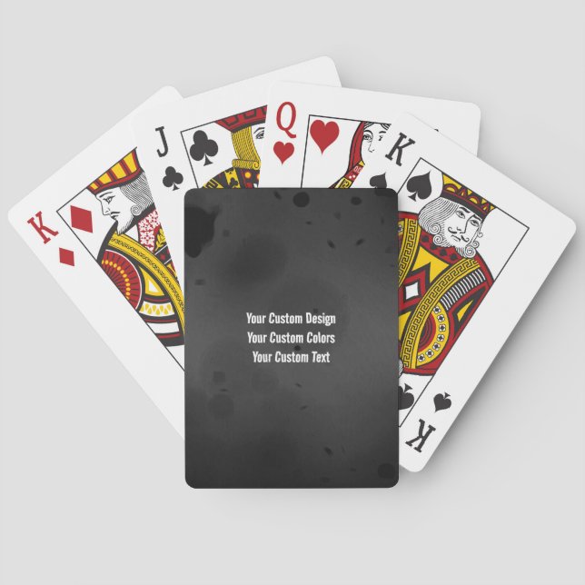 Create Your Own Customised Playing Cards (Back)
