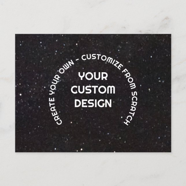 Create Your Own Customised Postcard (Front)