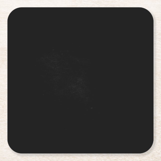 Create Your Own Customised Square Paper Coaster (Front)