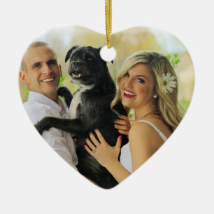 Create Your Own Customised Two Sided Photo Ceramic Tree Decoration