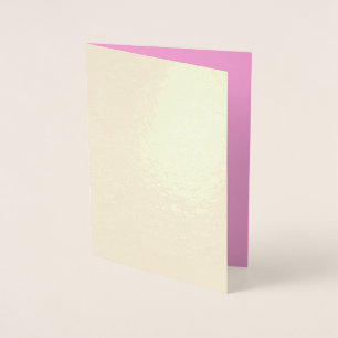 Create Your Own customize Foil Card