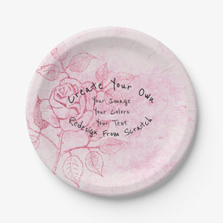 Create Your Own Customized Paper Plate