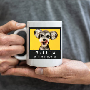 Create Your Own Cute Funny Family Dog Pet Photo Coffee Mug