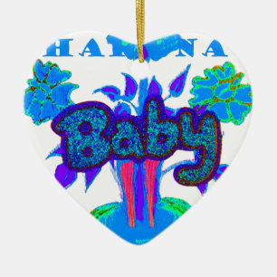 Create Your Own Cute Nice Lovely Glitter Baby Ceramic Tree Decoration