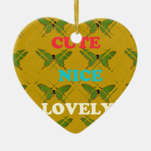 Create Your Own Cute Nice Lovely Vintage Butterfly Ceramic Tree Decoration