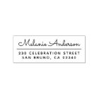 Create Your Own Cute Script Name & Return Address