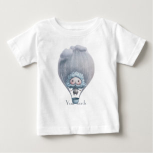 Create Your Own Cute Silly Hot Air Balloon Ride Baby T-Shirt