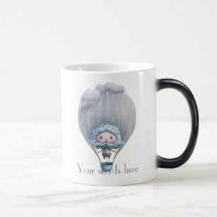 Create Your Own Cute Silly Hot Air Balloon Ride Magic Mug