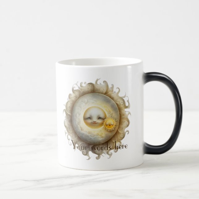 Create Your Own Cute Sun & Moon Magic Mug (Right)