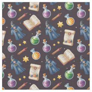 Create Your Own Cute Wizard Supplies Brown Fabric