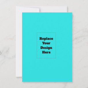 Create Your Own cyan Card