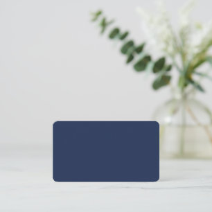 Create Your Own dark blue Custom personalized Calling Card
