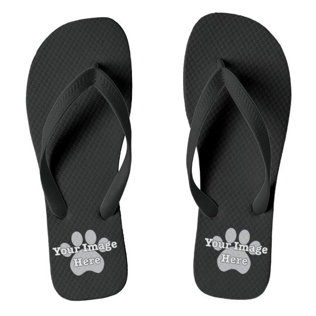 Create Your Own Dark Flip Flops (Footbed)